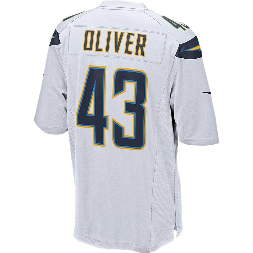 American Football Jersey | LA.Chargers #43 Branden Oliver White Game Marou - image 1