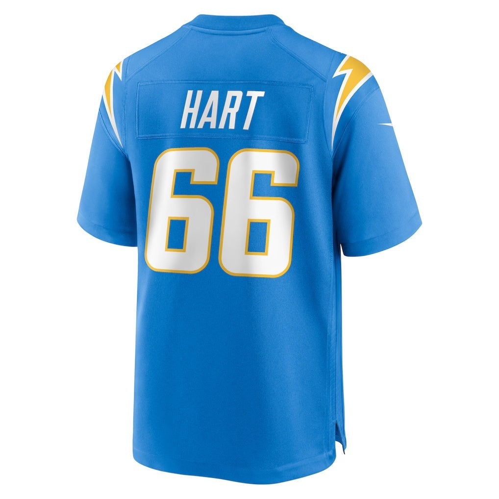 American Football Jersey | LA.Chargers #66 Bobby Hart Powder Blue Team Game Marou - image 1