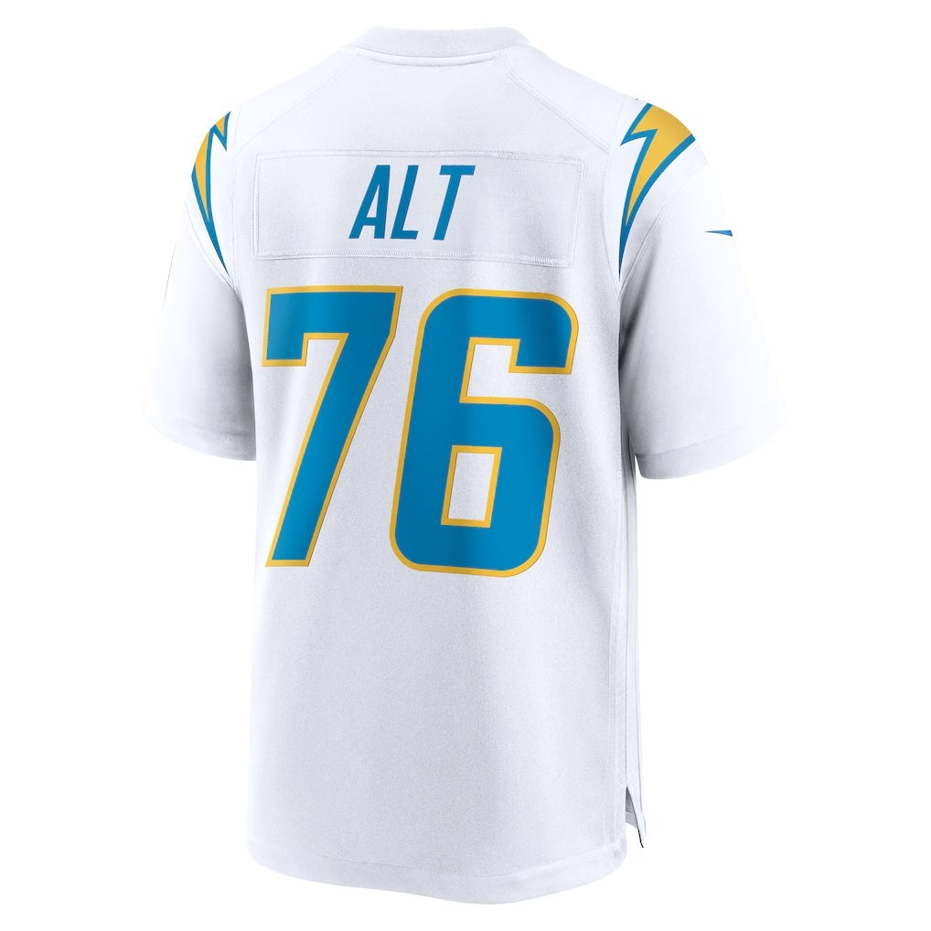American Football Jersey | LA.Chargers #76 Joe Alt White Player Game Jersey - image 1