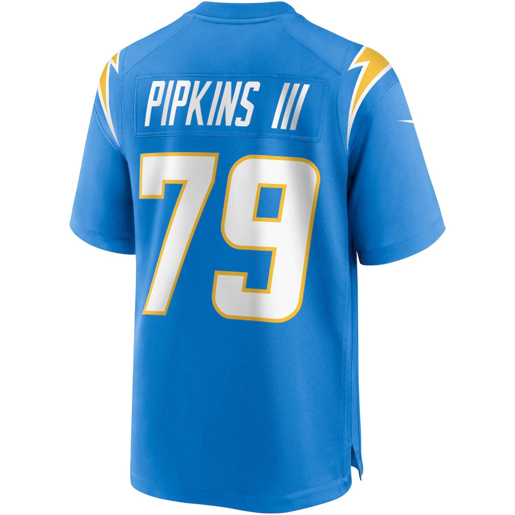 American Football Jersey | LA.Chargers #79 Trey Pipkins III Powder Blue Game Marou - image 1