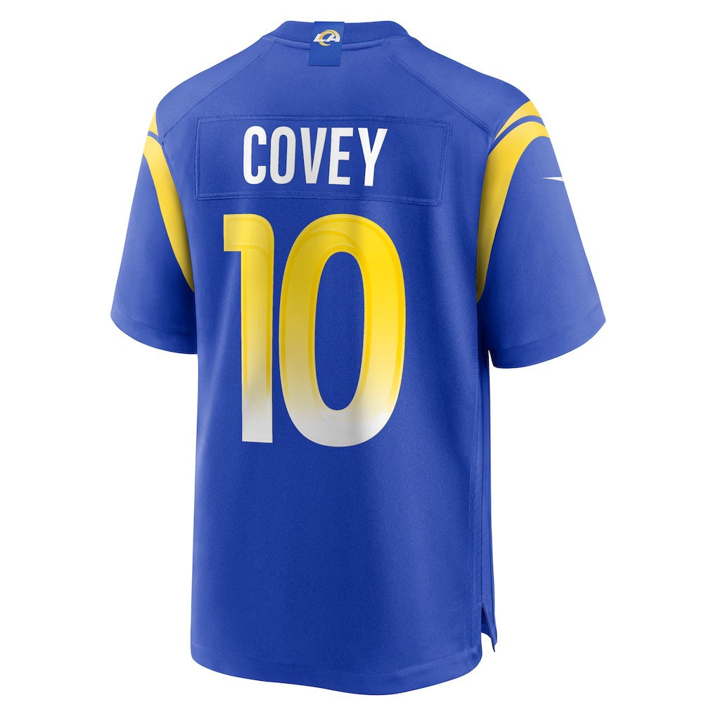 American Football Jersey | LA.Rams #10 Britain Covey Royal Team Game Marou - image 1