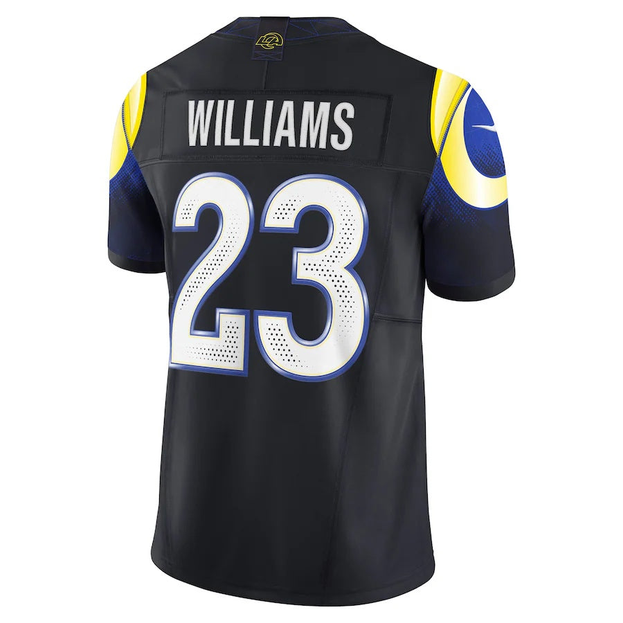 American Football Jersey | LA.Rams #23 Kyren Williams 2025 Rivalries Collection Limited Jersey - Midnight Blue - image 1