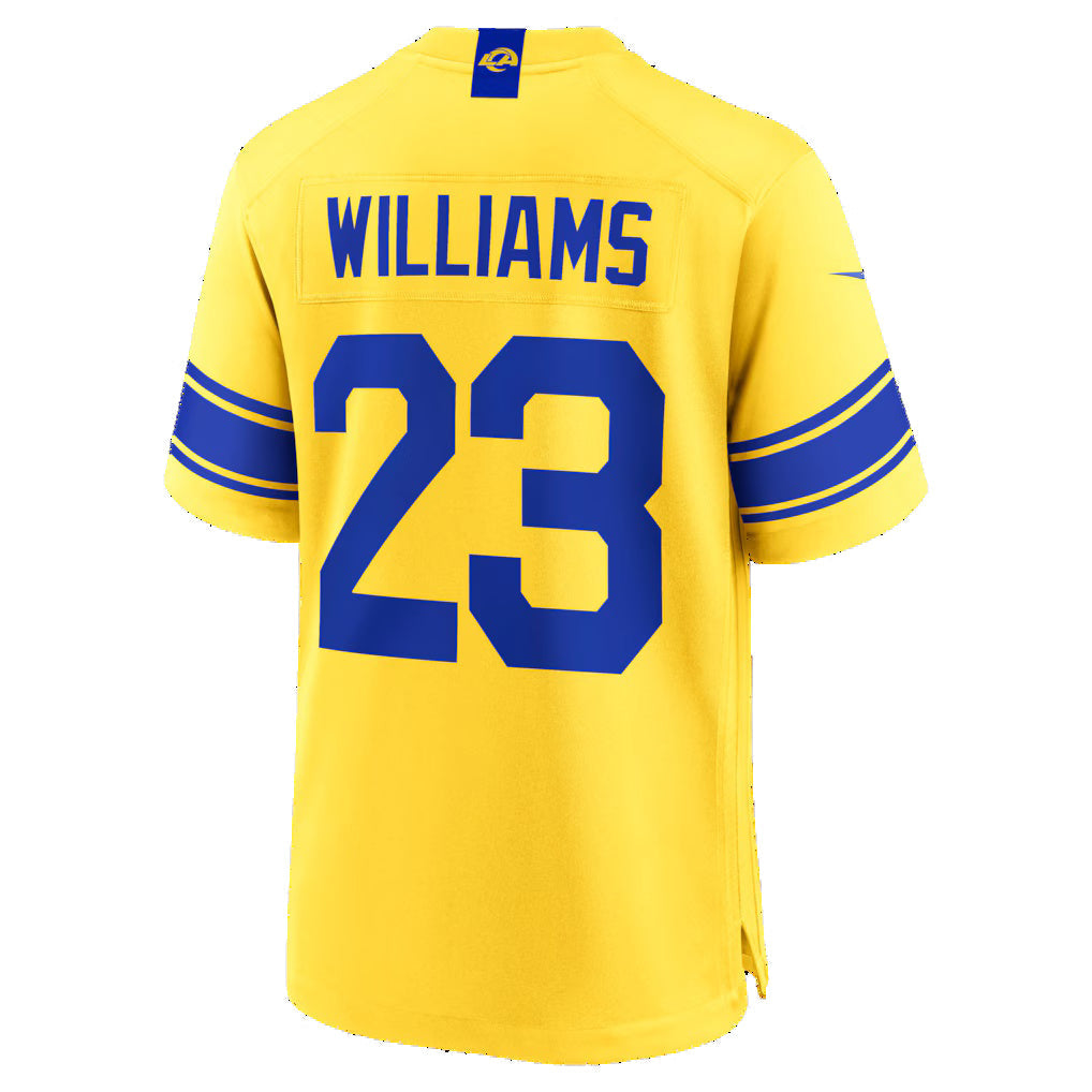 American Football Jersey | LA.Rams #23 Kyren Williams Classic Sol Game - image 1