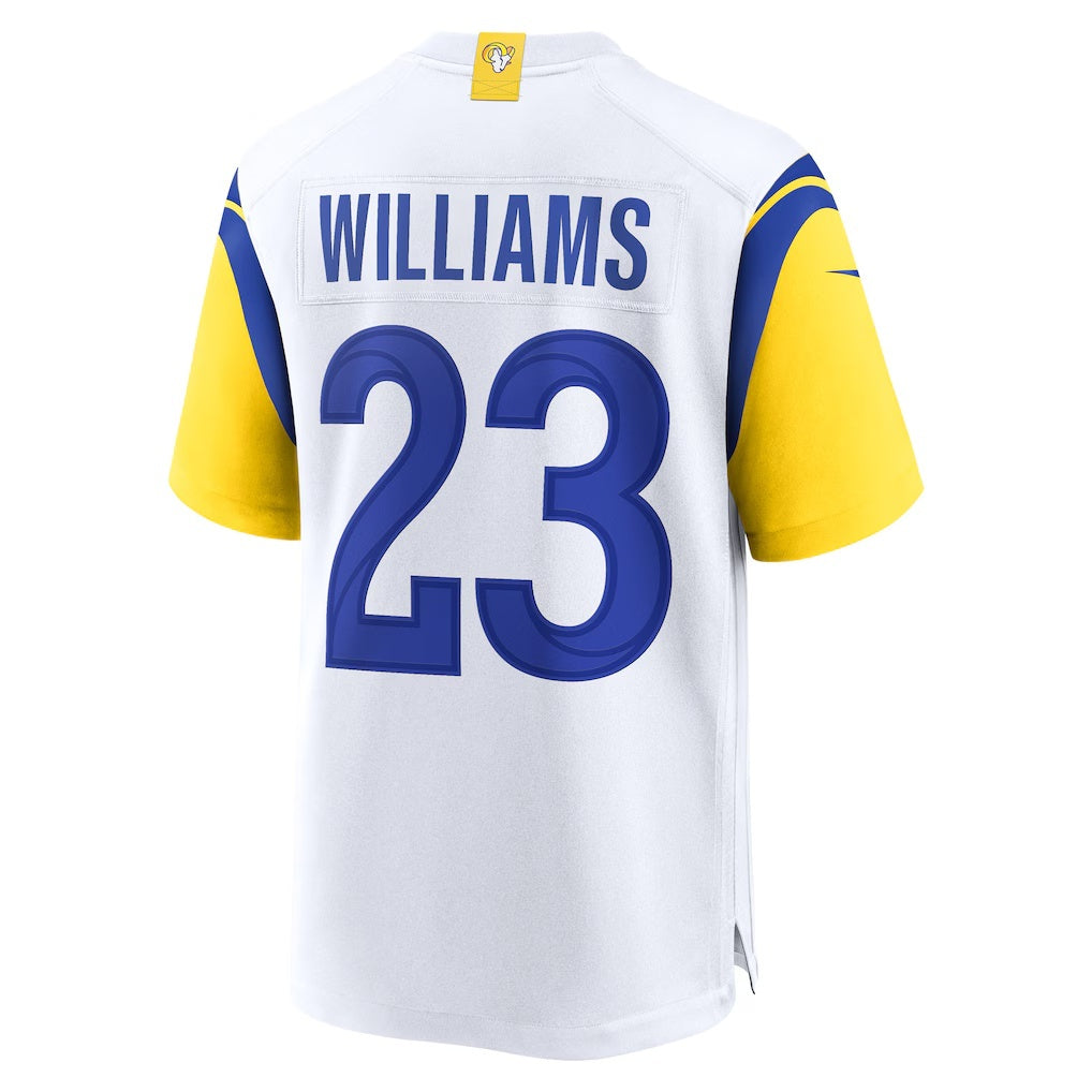 American Football Jersey | LA.Rams #23 Kyren Williams White Game Marou - image 1