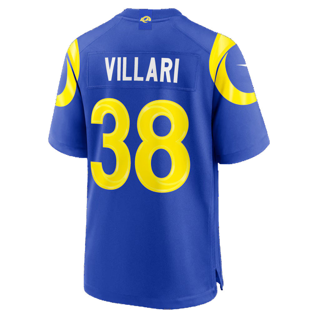 American Football Jersey | LA.Rams #38 Dan Villari Royal Game - image 1