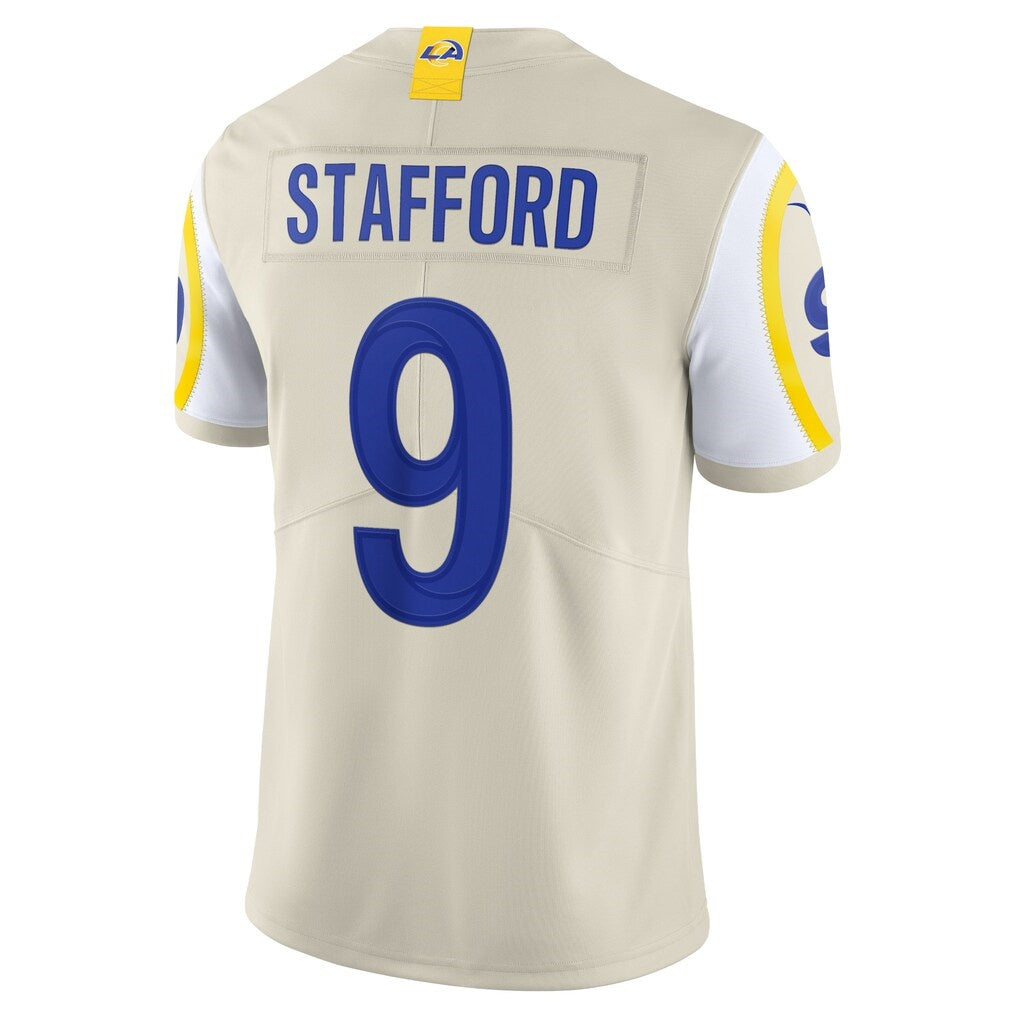 American Football Jersey | LA.Rams #9 Matthew Stafford Bone Vapor Limited Marou - image 1