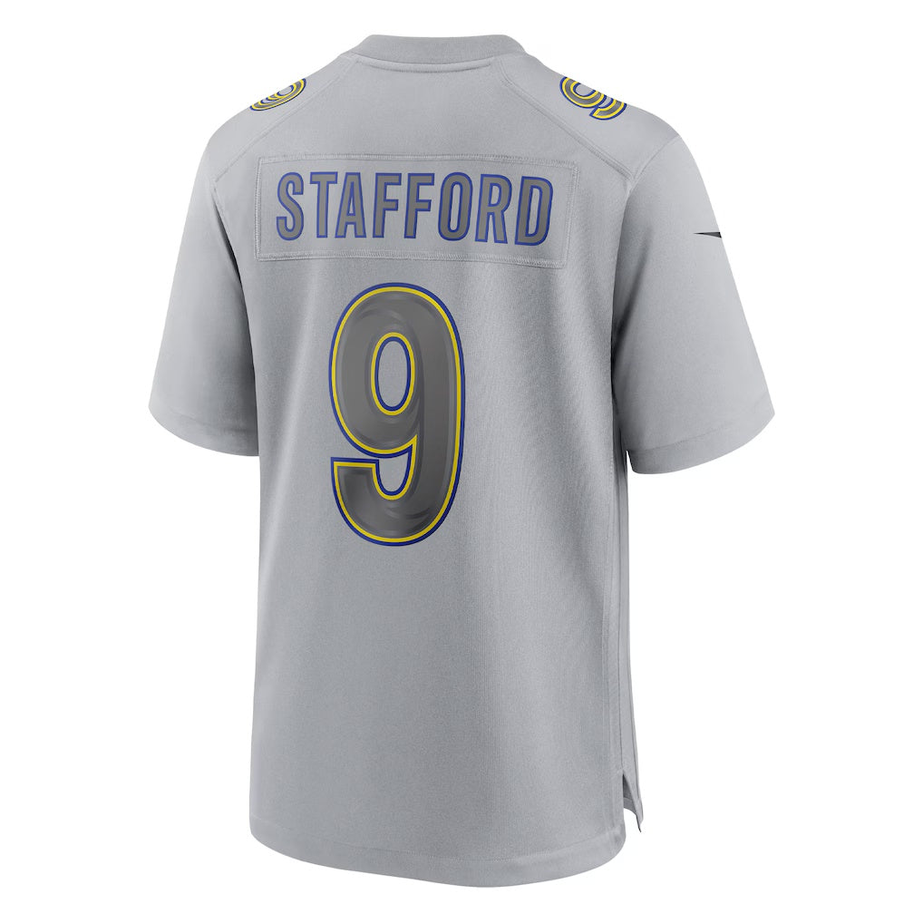 American Football Jersey | LA.Rams #9 Matthew Stafford Gray Atmosphere Fashion Game Marou - image 1