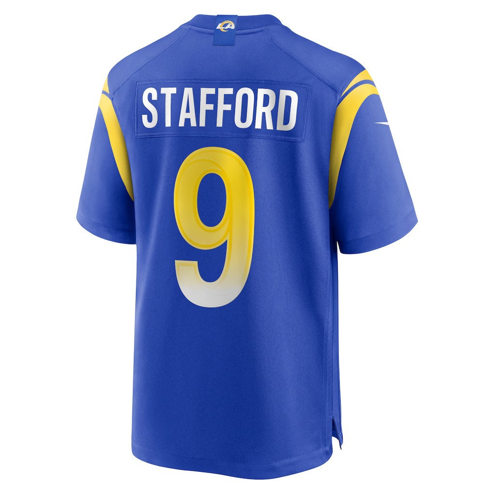 American Football Jersey | LA.Rams #9 Matthew Stafford Royal Game Marou - image 1