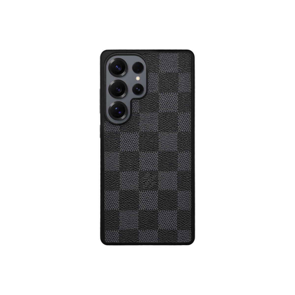 Checked Up Black Case Phone Case - product view 1