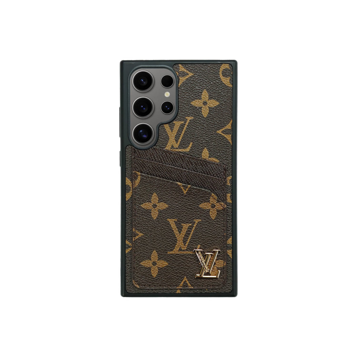 Simple Cardholder Signature Brown Case Phone Case - product view 1