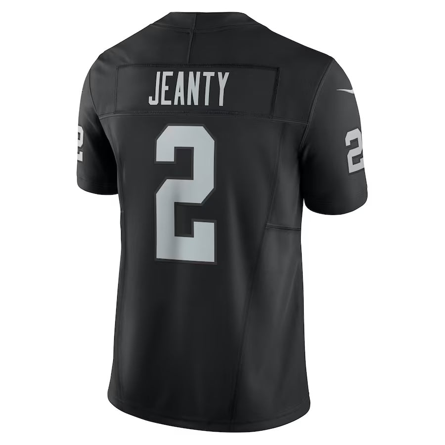 American Football Jersey | LV.Raiders #2 Ashton Jeanty Black Team Limited Stitched American Football Jerseys - image 1