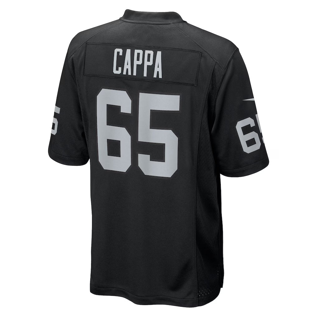 American Football Jersey | LV.Raiders #65 Alex Cappa Black Team Game American Football Jerseys - image 1