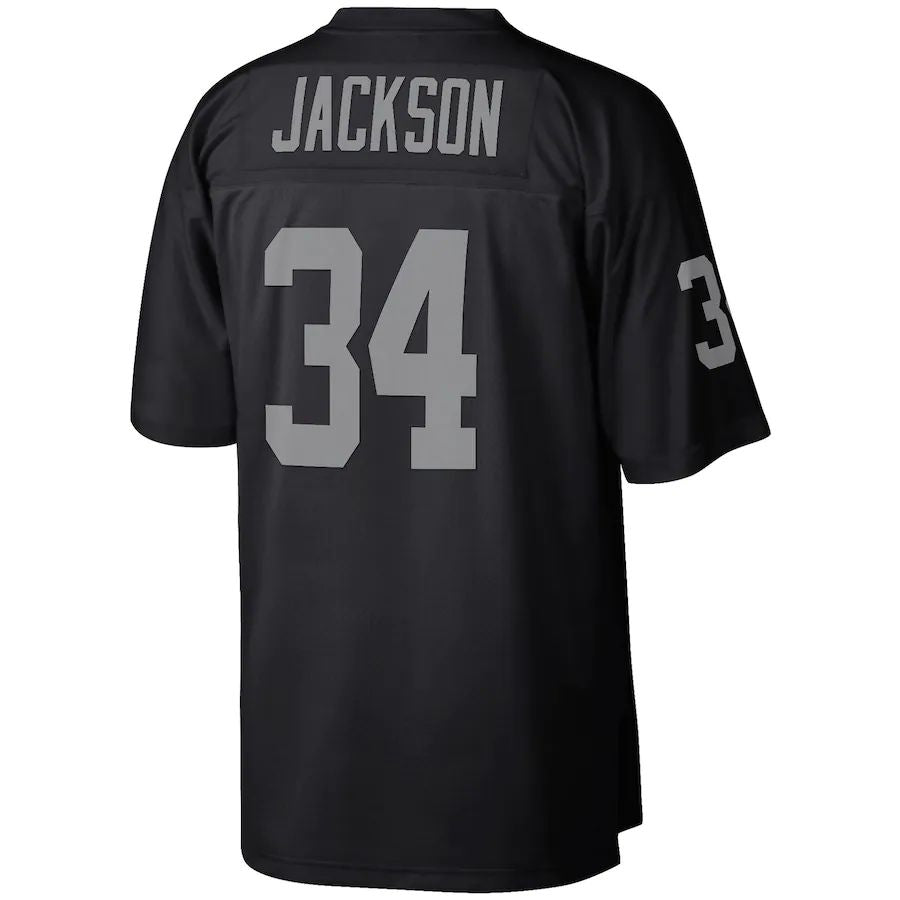 American Football Jersey | L.Raiders #34 Bo Jackson Black Legacy Replica Jersey Stitched American Football Jerseys - image 1