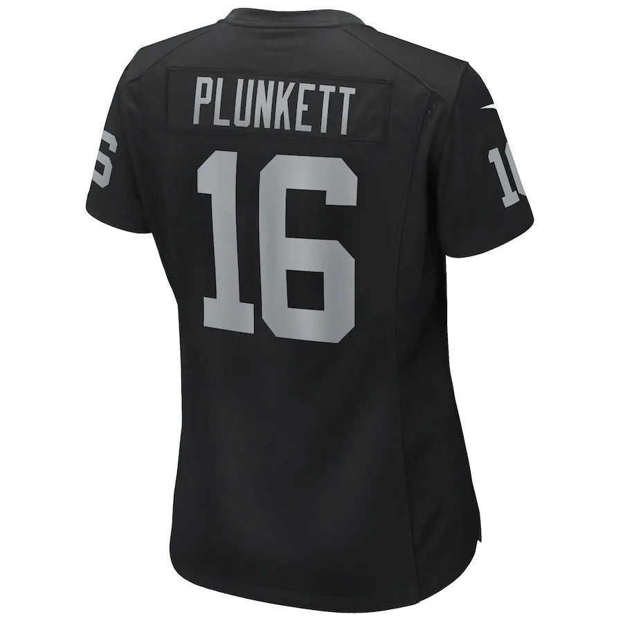 American Football Jersey | L.Raiders #16 Jim Plunkett Black Game Retired Player Jersey Stitched American Football Jerseys - image 1