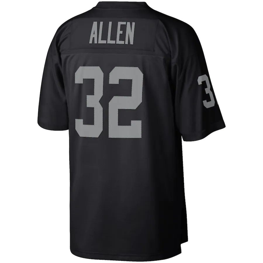 American Football Jersey | L.Raiders #32 Marcus Allen Black Retired Player Legacy Replica Jersey Stitched American Football Jerseys - image 1