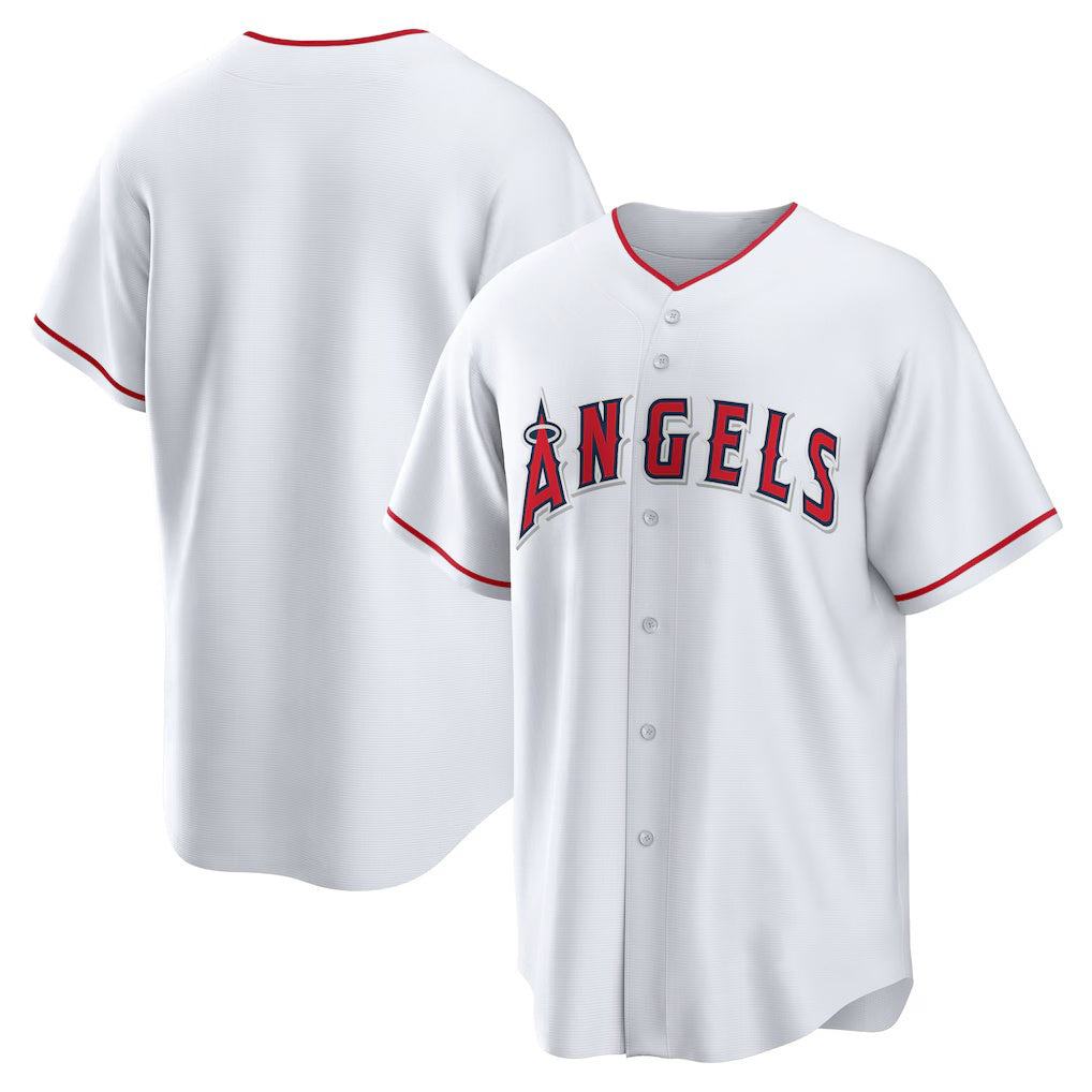 Baseball Jersey | Los Angeles Angels White Home Replica Team - image 1