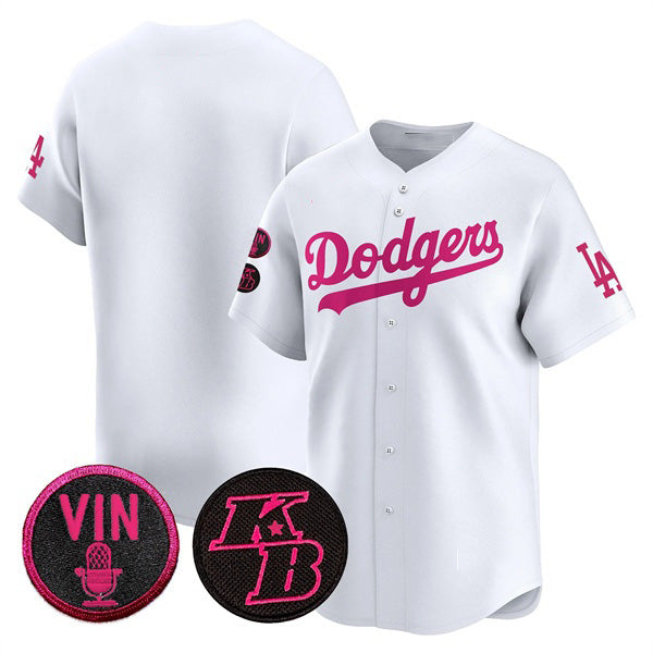 Baseball Jersey | Los Angeles Dodgers Blank White 2026 Mother’s Day Limited Stitched - image 1