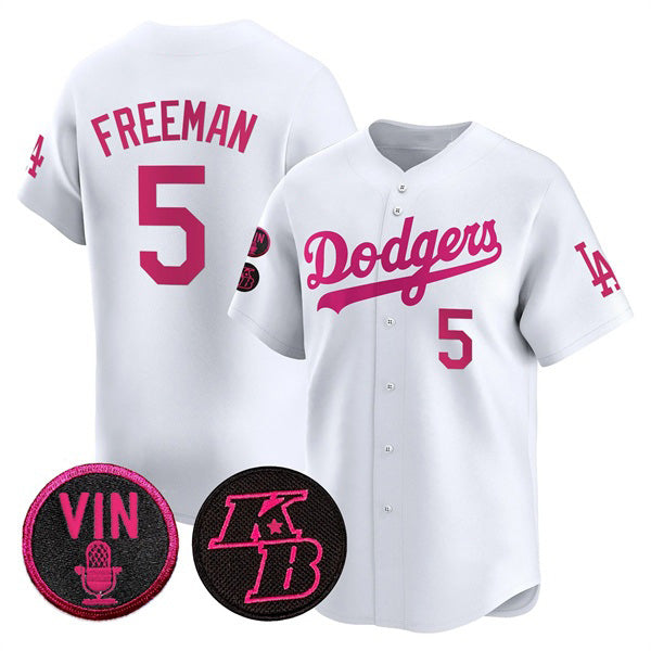 Baseball Jersey | Los Angeles Dodgers #5 Freddie Freeman White 2026 Mother’s Day Limited Stitched - image 1