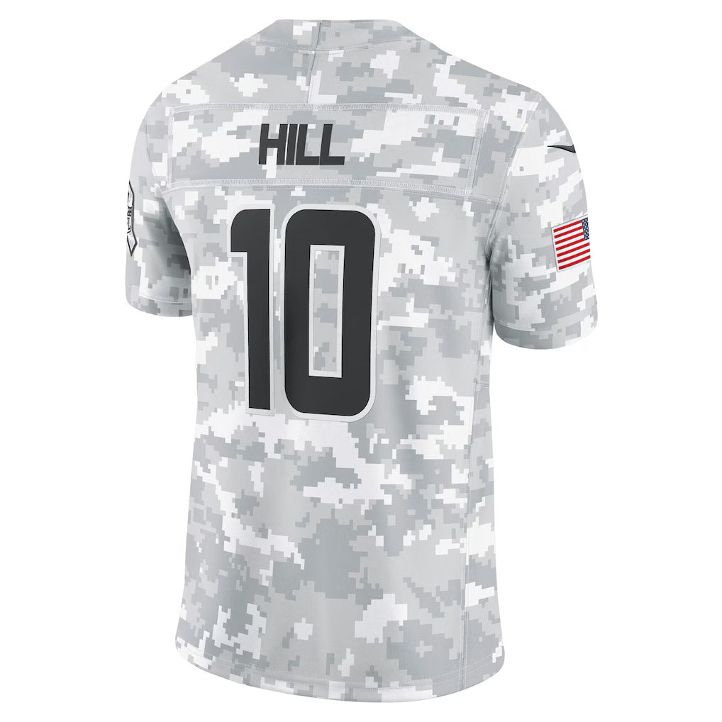 American Football Jersey | M.Dolphins #10 Tyreek Hill 2024 Salute to Service - image 1