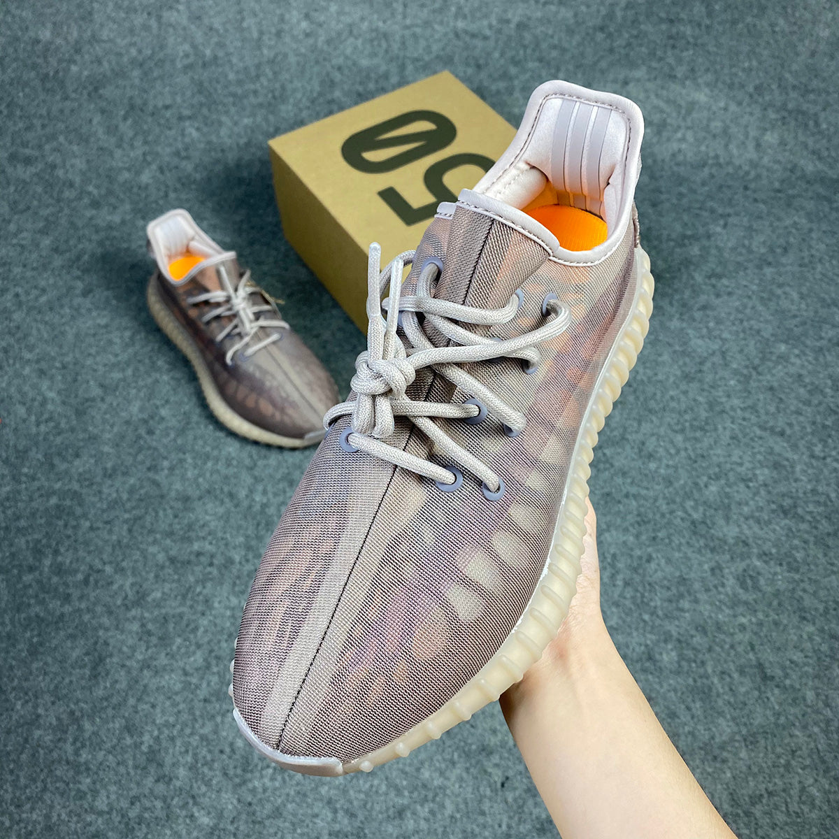 Yeezy Boost 350 V2 Sneakers 'Mono Mist' - product view 2
