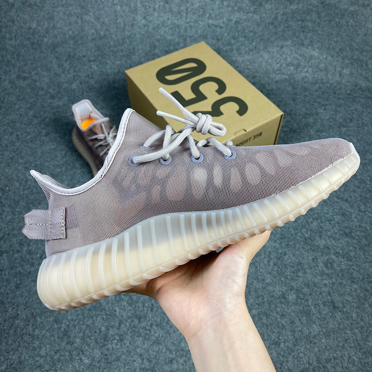 Yeezy Boost 350 V2 Sneakers 'Mono Mist' - product view 4