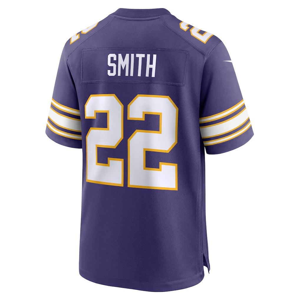American Football Jersey | MN.Vikings #22 Harrison Smith Purple Classic Player Game Jersey - image 1