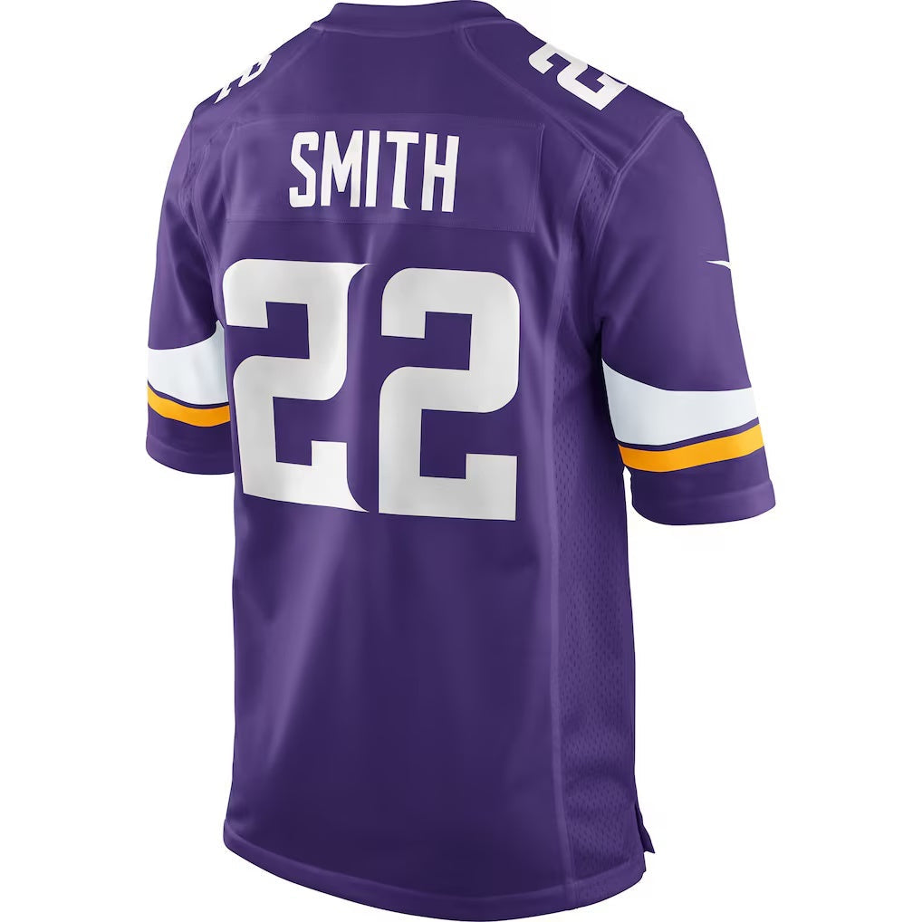 American Football Jersey | MN.Vikings #22 Harrison Smith Purple Game Jersey - image 1