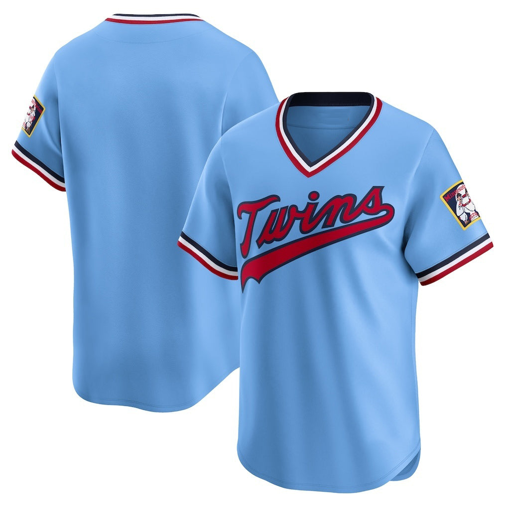 Baseball Jersey | Minnesota Twins Light Blue Cooperstown Collection Limited - image 1