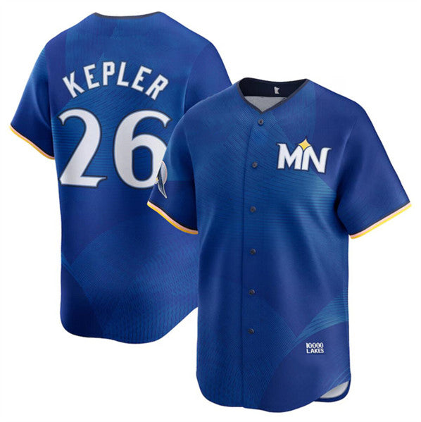 Baseball Jersey | Minnesota Twins #26 Max Kepler Royal 2024 City Connect Limited Stitched - image 1