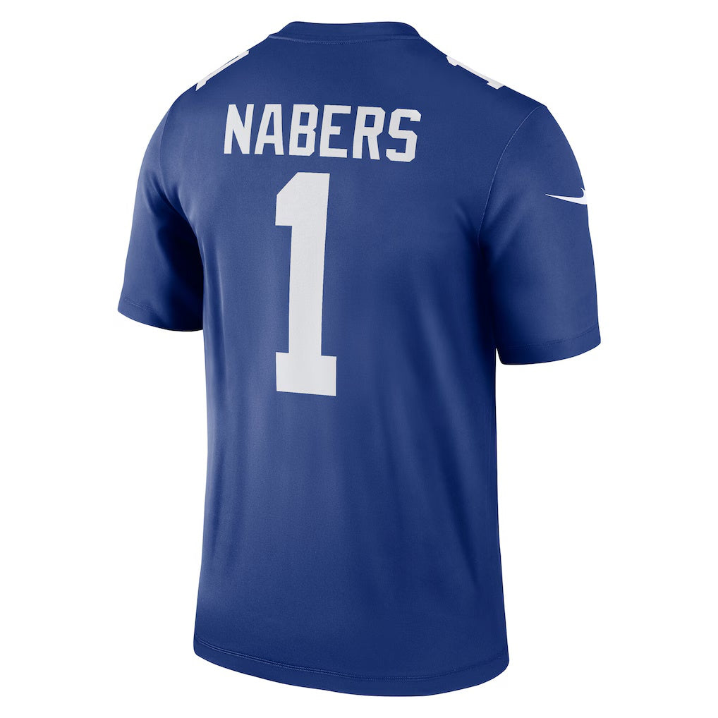 American Football Jersey | NY.Giants #1 Malik Nabers Royal Legend Player Performance Top Football Jerseys - image 1