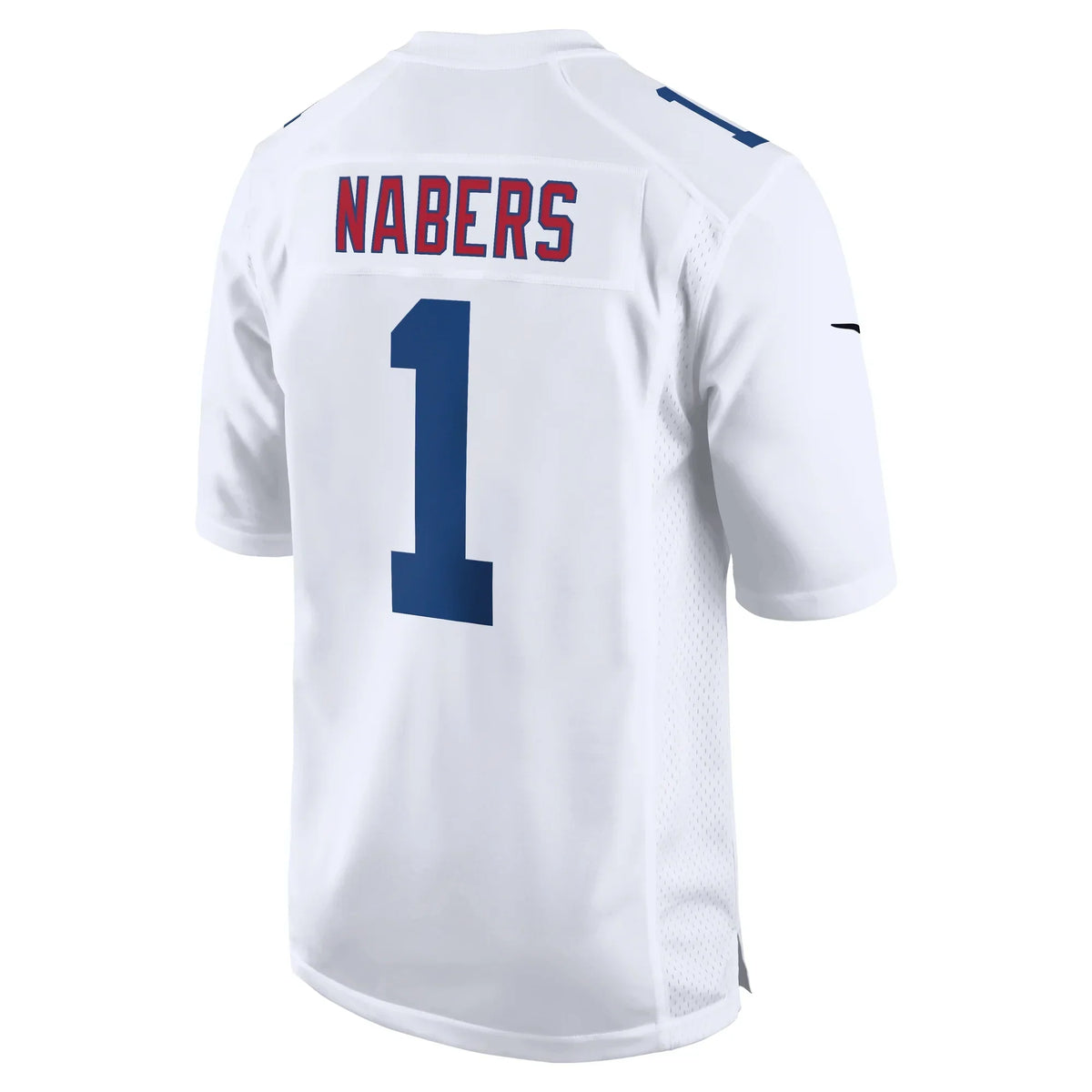 American Football Jersey | NY.Giants #1 Malik Nabers Tundra White Fashion - image 1
