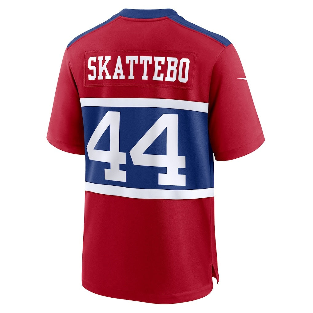 American Football Jersey | NY.Giants #44 Cam Skattebo Red Alternate Century Red Game - image 1