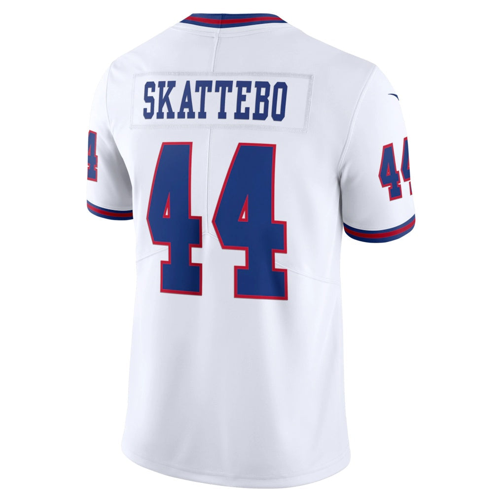 American Football Jersey | NY.Giants #44 Cam Skattebo White Vintage White Stitched Limited Football - image 1