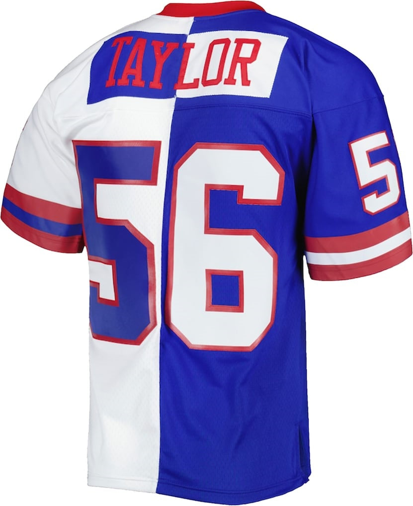 American Football Jersey | NY.Giants #56 Lawrence Taylor Royal-White Split Legacy Replica - image 1
