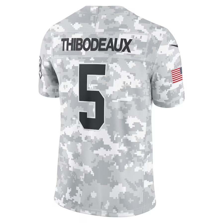 American Football Jersey | NY.Giants #5 Kayvon Thibodeaux Arctic Camo 2024 Salute to Service Limited - image 1