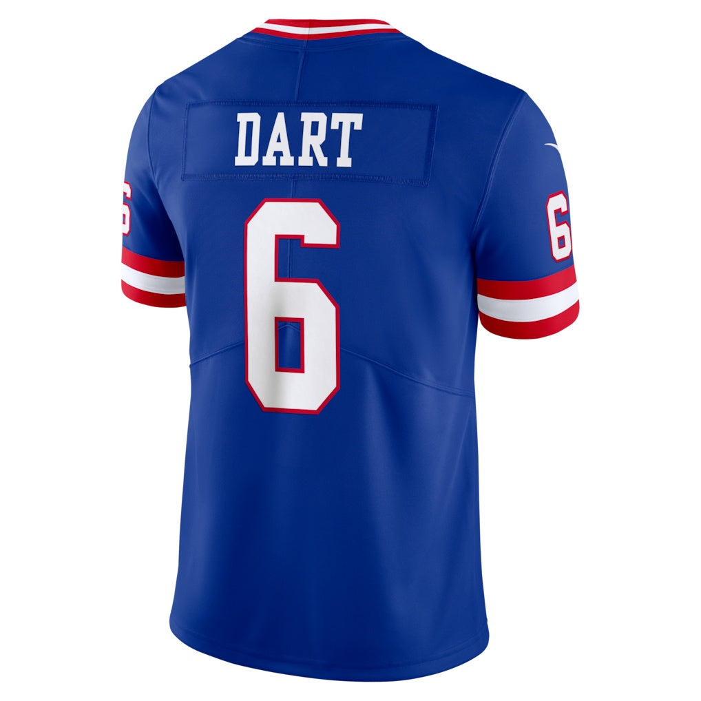 American Football Jersey | NY.Giants #6 Jaxson Dart Royal Legacy Stitched Limited Football - image 1