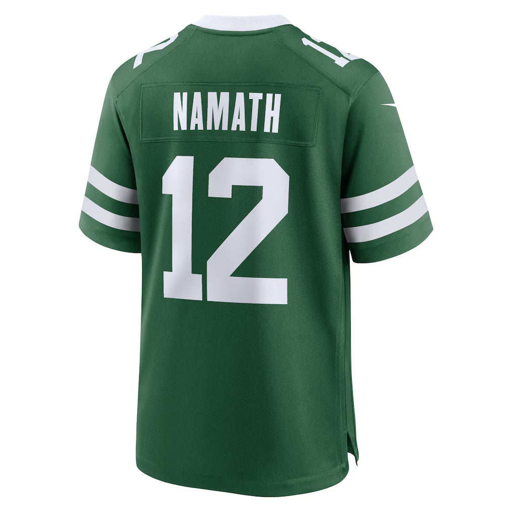 American Football Jersey | NY.Jets #12 Joe Namath Legacy Green Game - image 1
