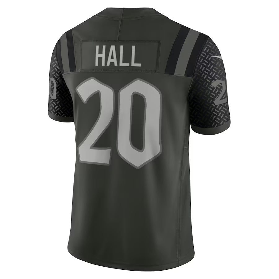 American Football Jersey | NY.Jets #20 Breece Hall 2025 Rivalries Collection Limited Jersey - Gotham Green - image 1