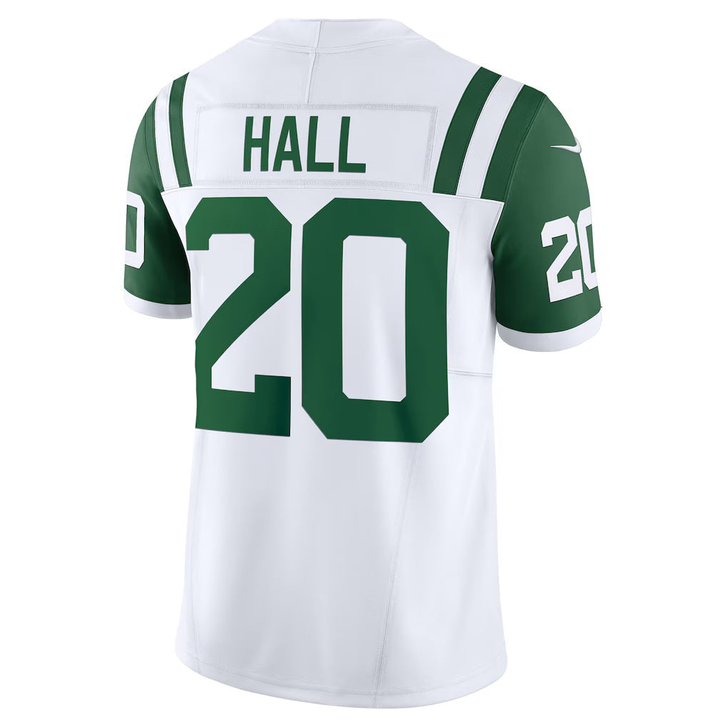 American Football Jersey | NY.Jets #20 Breece Hall White Classic Alternate Vapor F.U.S.E. Limited - image 1