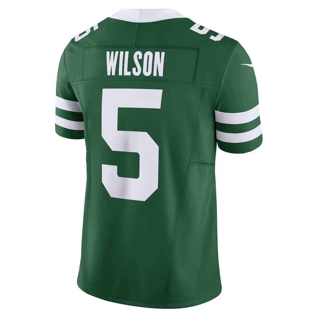 American Football Jersey | NY.Jets #5 Garrett Wilson Legacy Green Vapor F.U.S.E. Limited - image 1