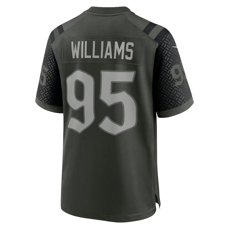 American Football Jersey | NY.Jets #95 Quinnen Williams 2025 Rivalries Collection Game Jersey - Gotham Green - image 1