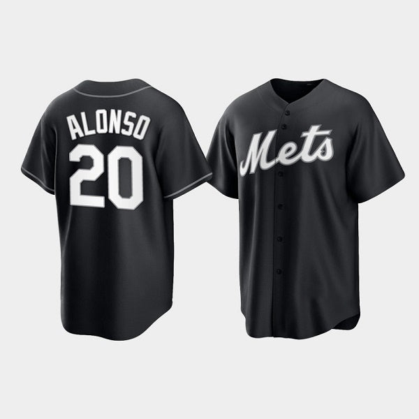 Baseball Jersey | New York Mets #20 Pete Alonso Black Stitched - image 1