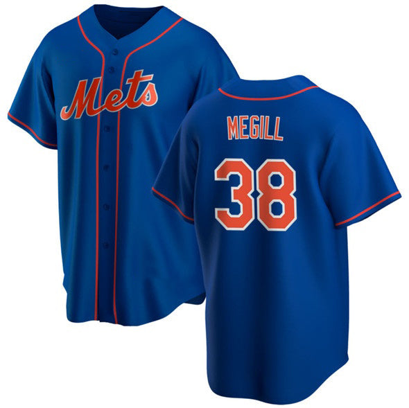 Baseball Jersey | New York Mets #38 Tylor Megill Royal Stitched - image 1