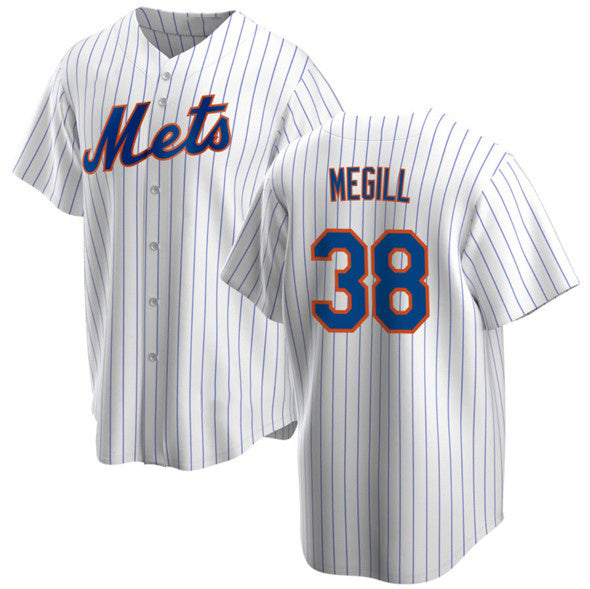 Baseball Jersey | New York Mets #38 Tylor Megill White Stitched - image 1