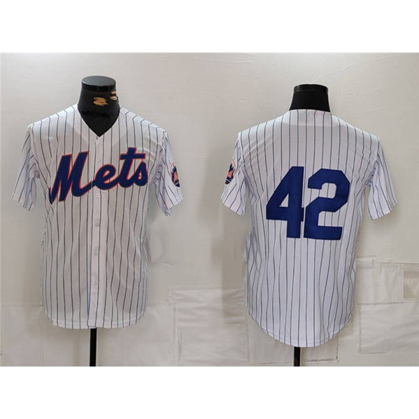 Baseball Jersey | New York Mets #42 Jackie Robinson White Stitched - image 1