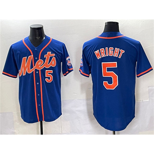Baseball Jersey | New York Mets #5 David Wright Blue Stitched - image 1