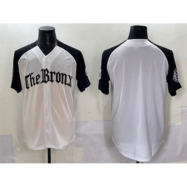 Baseball Jersey | New York Yankees Blank White Black 'Gothic Legacy Edition' Limited Stitched - image 1