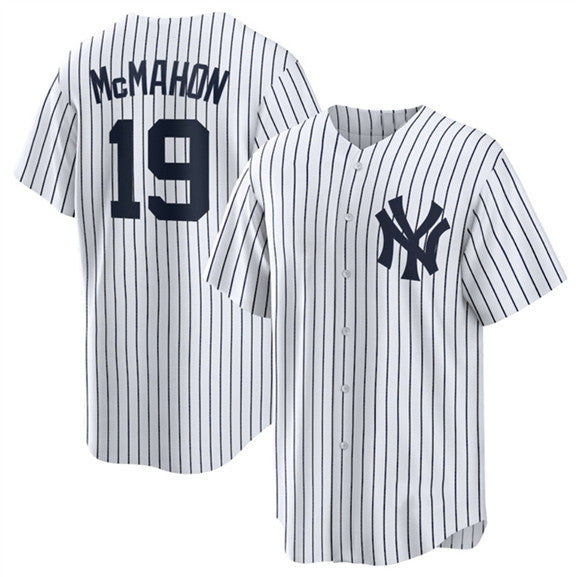 Baseball Jersey | New York Yankees #19 Ryan McMahon White 2025 Stitched - image 1