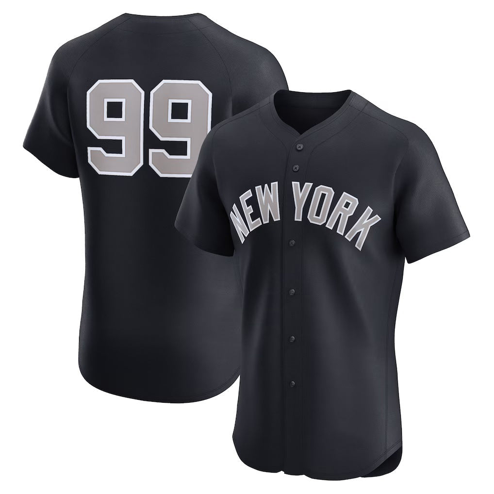 Baseball Jersey | New York Yankees #99 Aaron Judge Navy Alternate - image 1