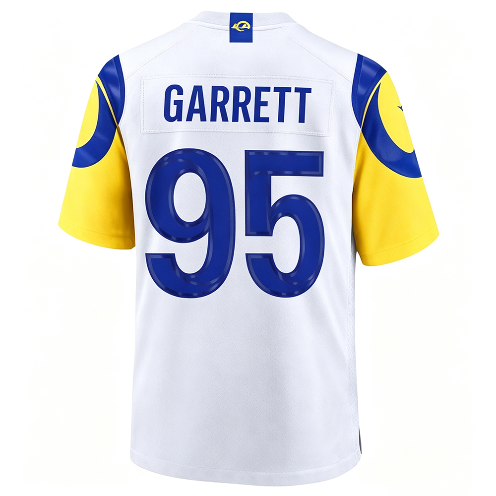 American Football Jersey | New LA.Rams #95 Myles Garrett White Stitched - image 1
